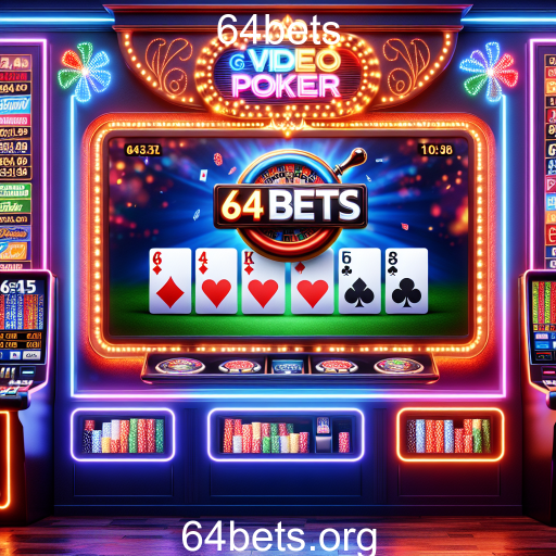 Descubra o Mundo do Vídeo Poker em 64bets